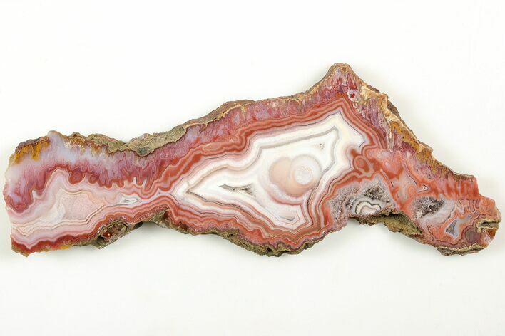 Colorful, Polished Agate - Kerrouchen, Morocco #207264